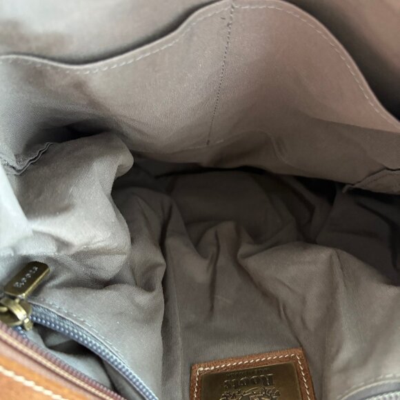 Roots Backpack Brown Leather Excellent Condition! - Picture 9 of 10